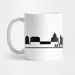 Mestreechter skyline zwart Mug